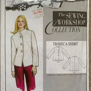 The Sewing Workshop "Tribeca Shirt" Sewing Pattern